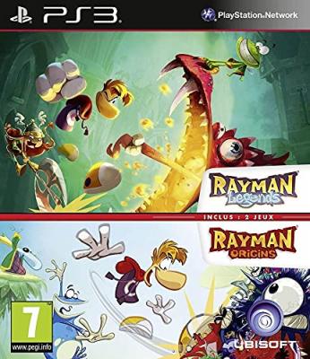 Compil Rayman Legends + Origins Jeu PS3 