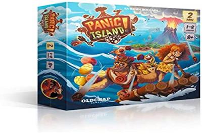 BLACKROCK GAMES Jeu d'ambiance Paille Editions Panic Island 