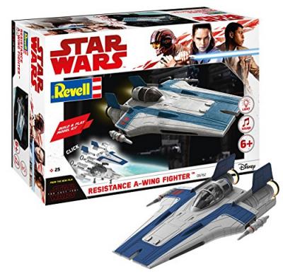 REVELL  Resistance A-wing Fighter, Blue pi&egrave;ces