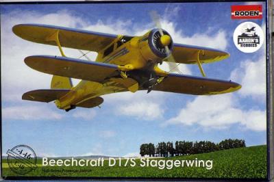 RODEN Maquette avion&nbsp;: beechcraft d17s 