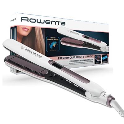 ROWENTA Lisseur  Premium Care Brush&Straight SF75710F0 