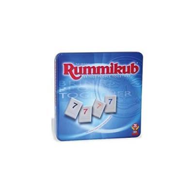 HASBRO GAMING Jeu de soci&eacute;t&eacute; Hasbro Rummikub Bo&icirc;te m&eacute;tal
