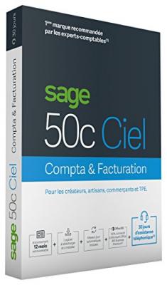 SAGE  50C Compta + Facturation 30 jours d'assistance