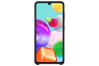 SAMSUNG Coque Silicone pour  A41 Noir