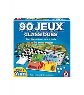 SCHMIDT  coffret de 90 jeux classiques