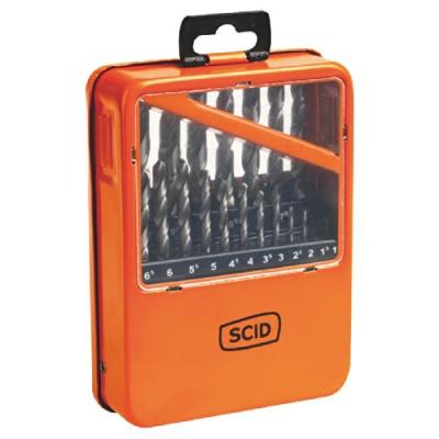 SCID Coffret 19 forets m&eacute;taux HSS din 338