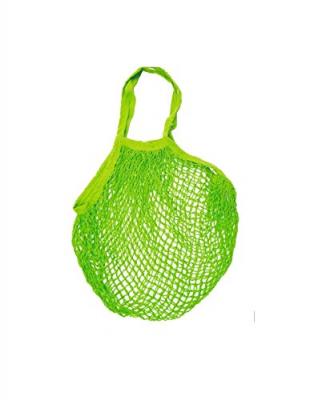 SIDEBAG  filet coton vert anis 40 x 40