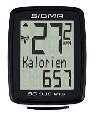 SIGMA Ordinateur de v&eacute;lo bc 9.16 ats noir