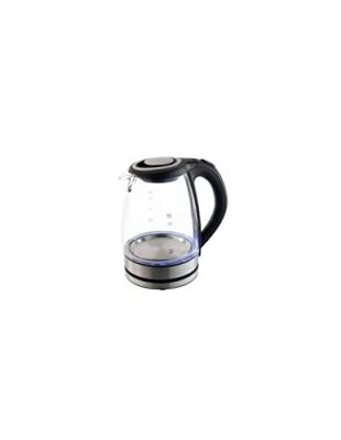 SILVER STYLE Bouilloire sans fil 1.7l 2000w verre/noir  002031 