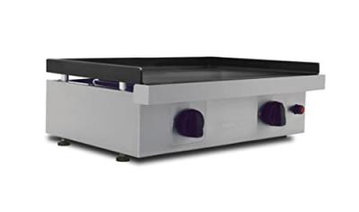 SILVER 75 ACIER SIMOGAS Plancha gaz Inox 75 cm - Silver