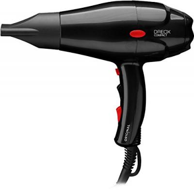  S&egrave;che-Cheveux Dr&eacute;ox Compact Noir Professionnel 2000W