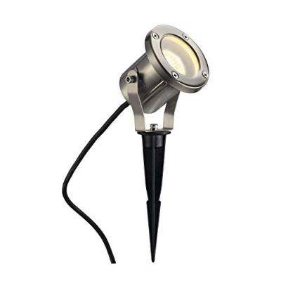 SLV  Nautilus 10 spot sur piquet, rond, acier inox