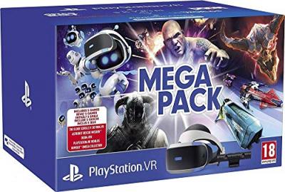 SONY Playstation vr mk4 m&eacute;ga pack 5 jeux