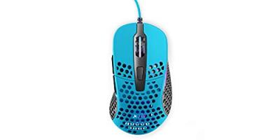 XTRFY  Souris de jeu M4 RGB - bleu clair