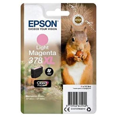 EPSON  Ecureuil Magenta Clair 378XL