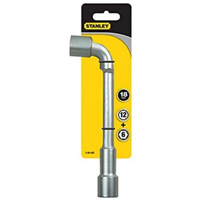 STANLEY Cl&eacute; &agrave; Pipe D&eacute;bouch&eacute;e  6+12 Pans 18mm