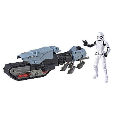 STAR WARS  - figurine 12cm et v&eacute;hicule