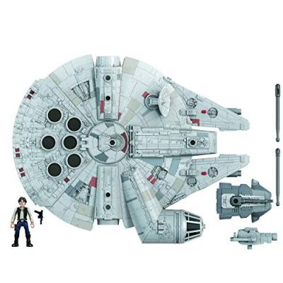 STAR WARS  - Faucon Millenium et Figurine Han Solo