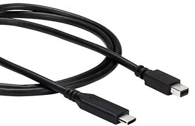 STARTECH.COM startech 1m / 3ft usb c to mini dp cable - 4k 60hz - black noir 