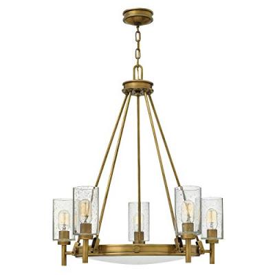 HINKLEY Chandelier collier laiton 5x100w e27