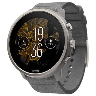 SUUNTO Montre connect&eacute;e  7 Stone Gray Titanium 