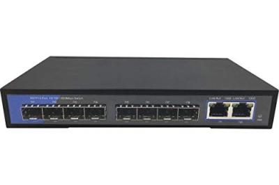 GENERIQUE Switch 10 PORTS GIGABIT DONT 8 SFP GIGABIT FIBRE 1000SX/LX 
