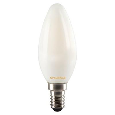 SYLVANIA Ampoule flamme LED E14 ToLEDo 4,5&nbsp;W 827 satin&eacute;e