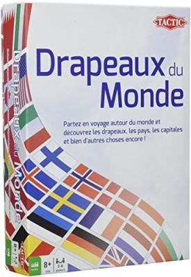 TACTIC Jeu &eacute;ducatif Drapeaux du monde