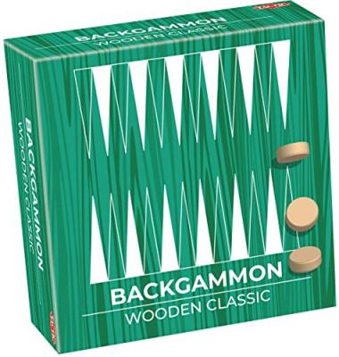 TACTIC Jeu de voyage bois - Backgammon