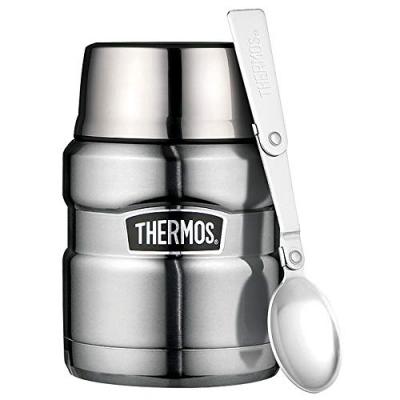 THERMOS  Porte-aliments 0.45 L Inox - King