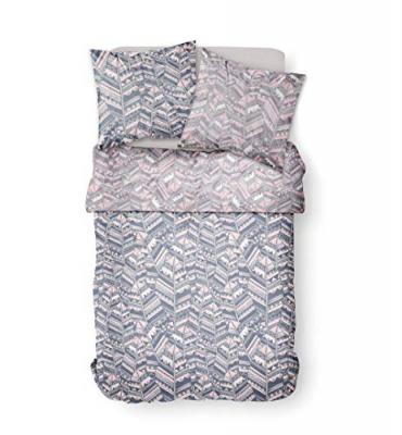  Today - Parure de lit Geometry, double face, polyester, 220 x 240 cm