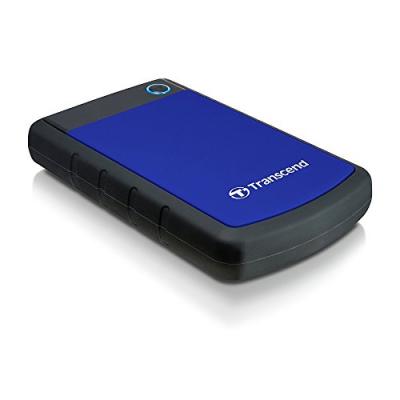 TRANSCEND  1 To StoreJet 25H3B - 2.5"" Disque dur Externe Anti-choc (Bleu marine) TS1TSJ25H3B