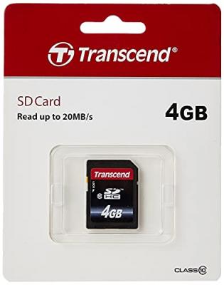 TRANSCEND SD High-Capacity 4 Go Classe 10