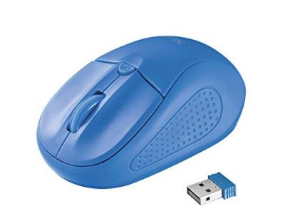 TRUST  primo wireless mouse - bleu
