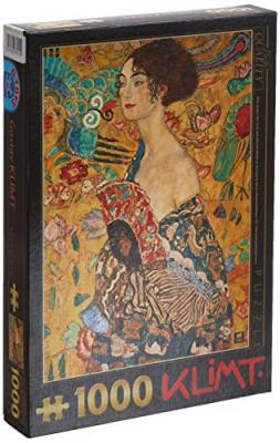 D TOYS Klimt Gustav - Femme &agrave; l'&eacute;ventail (d&eacute;tail)