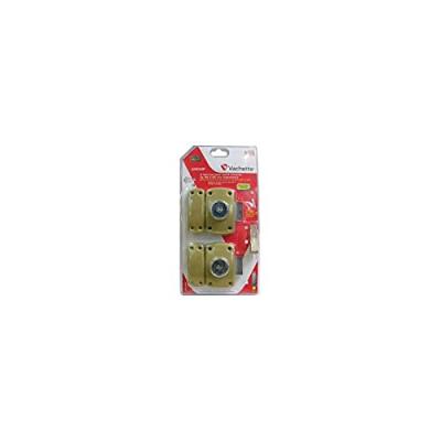 VACHETTE  Lot de 2 Verrous &agrave; bouton Cyclop - 45 mm