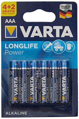Pile alcaline lr-3 (blister 6 piles 4+2) - Varta