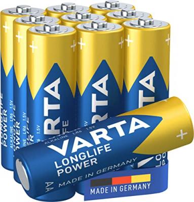 VARTA 10 Piles LR6 AA  Long Life 