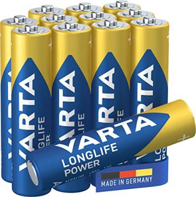 VARTA Piles Alcalines High Energy AAA x12 