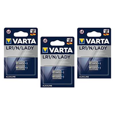 VARTA  Piles 1x2 Electronic Lr 1 One Size Grey