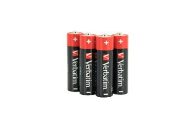VERBATIM  Piles 1x4 Mignon Aa Lr6 One Size Black