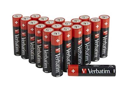 VERBATIM  Pile Alcaline Aa 20 Unit&eacute;s One Size Blue / Red