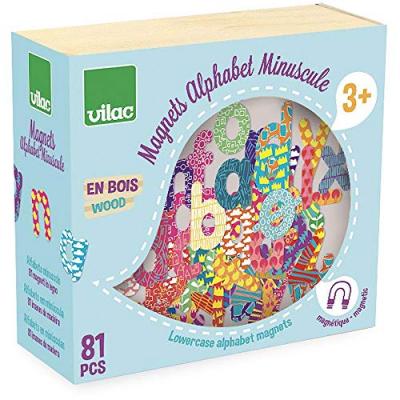 VILAC MAGNETS ALPHABET MAJUSCULE 56 PCS 