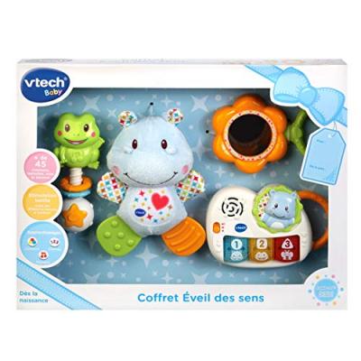 VTECH BABY Coffret naissance bleu Gris Vtech