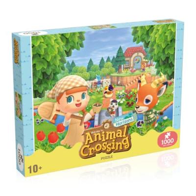 WINNING MOVES Puzzle 1000 pi&egrave;ces  Animal Crossing 