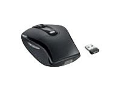 FUJITSU  WI660 - souris - 2.4 GHz - noir, argent