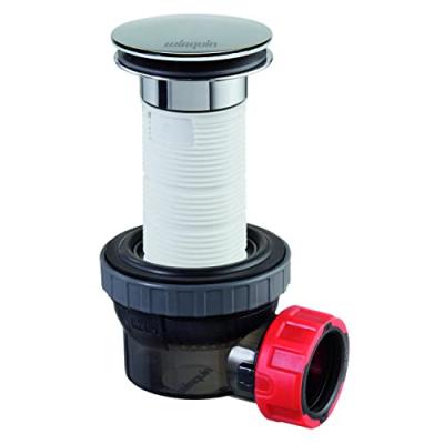 WIRQUIN Bonde et siphon Nano sans trop plein L.10cm