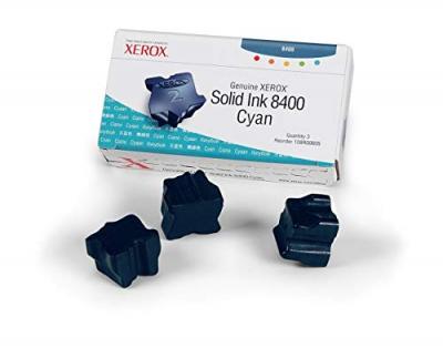XEROX 3 Batonnets d'encre solide cyan pour  Phaser 8400