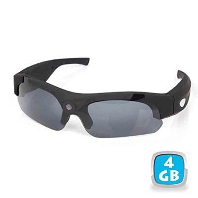 YONIS Lunettes cam&eacute;ra sport embarqu&eacute;e espion HD 720p 4Go