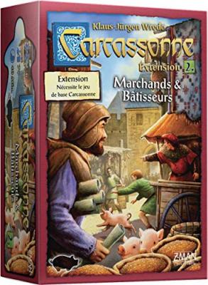 ASMODEE Carcassonne Extension N&deg;2 Marchands & Batisseurs Asmod&eacute;e 